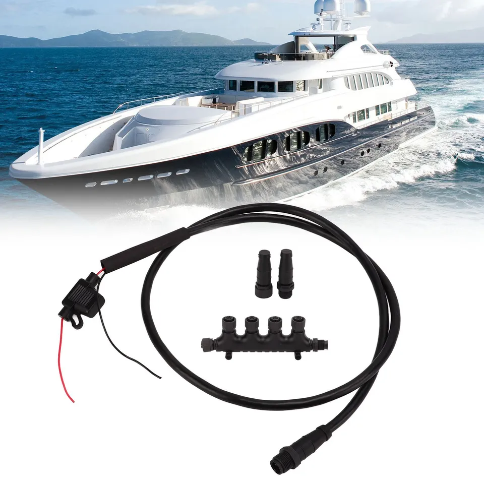 Kábel na chrbtovú kosť námorný kábel pre NMEA 2000 Mužský chrbtový kábel IP67 Vodotesný 5 PIN MORINE DROP KABNAL PRE LOWRANCE NÁDROBY