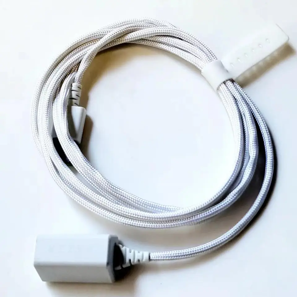 Kábel nabíjacieho kábla USB s adaptérom Dongle pre Razer Viper V2 Pro/Deathadder V3 Pro/Basilisk V3 Pro Wireless Gaming Myš
