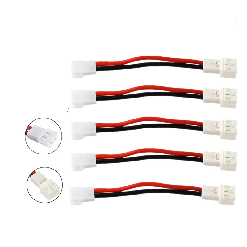 Kábel nabíjačky konektora PH2.0 pre každú z nich 010 JJRC H36 Furibee F36 WLtoys V911 F929 F939 Nabíjanie 5ks/veľa