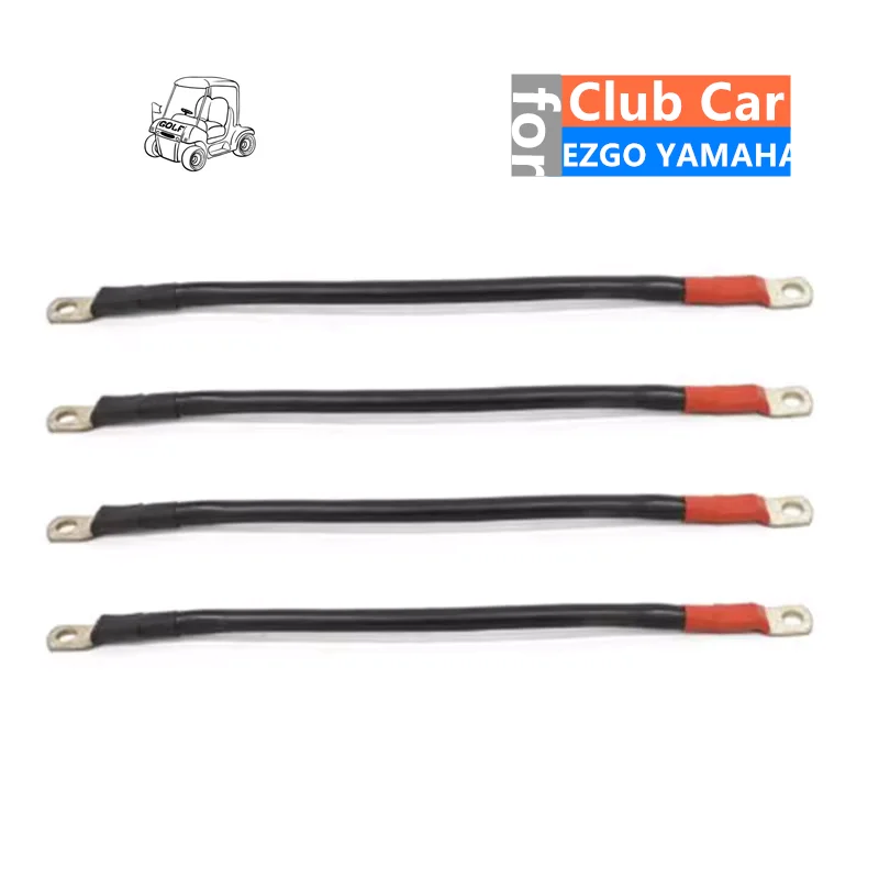 Kábel s batériou 4pcs 270 mm pre elektrický automobil Clubcar Ezgo Yamaha
