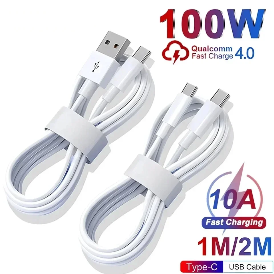Kábel typu C Type C 120W 10A Rýchle nabíjanie drôtového mobilného telefónu USB pre Huawei P30 Xiaomi Realme Samsung Poco X6 USB C Dátový kábel Data kábla