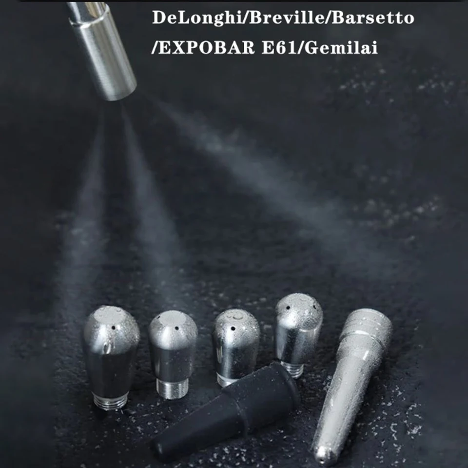 Kávová parná dýza pre Delonghi/Breville/Barsetto/EXPOBAR E61/GEMILAI/WELHOME ESPISSO STROJ NIEKTO
