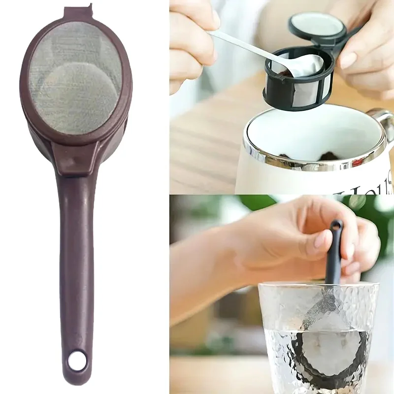 Kávový filter lyžica opakovane použiteľná kávová kapsula práškový čaj Infuser voľný list vrecko na šaty