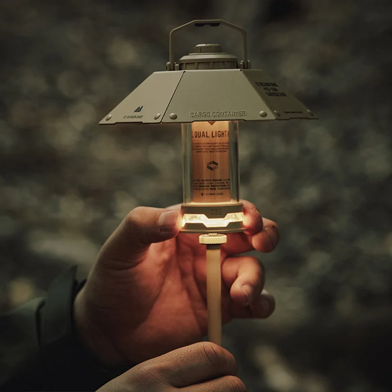 Kórea nákladný kontajner kempingová lampa vonkajšia kempingová osvetlenie osvetlenie atmosféra Maják dlhotrvajúca výdrž batérie.