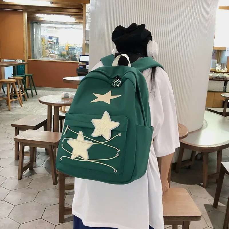 Kórejské sladké všetky zápasové batohy Japonské ženy Streetwear y2k estetické školské tašky vysokokapacitné študenti kawaii batoh