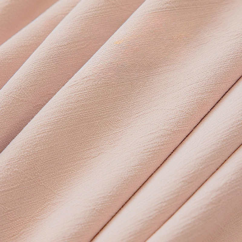 Kórejský štýl Schneier Minimalistické záclony pre obývaciu izbu jedáleň Jacquard Pink Light Luxusné tieňovacie závesy okno