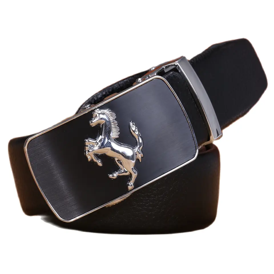 Kôň Jaguar Men Belt Luxury 2022 180 cm remienok Vysoko kvalitné vláknité kožené automatické pracky plus veľkosť 140 cm 150 160 biela 170