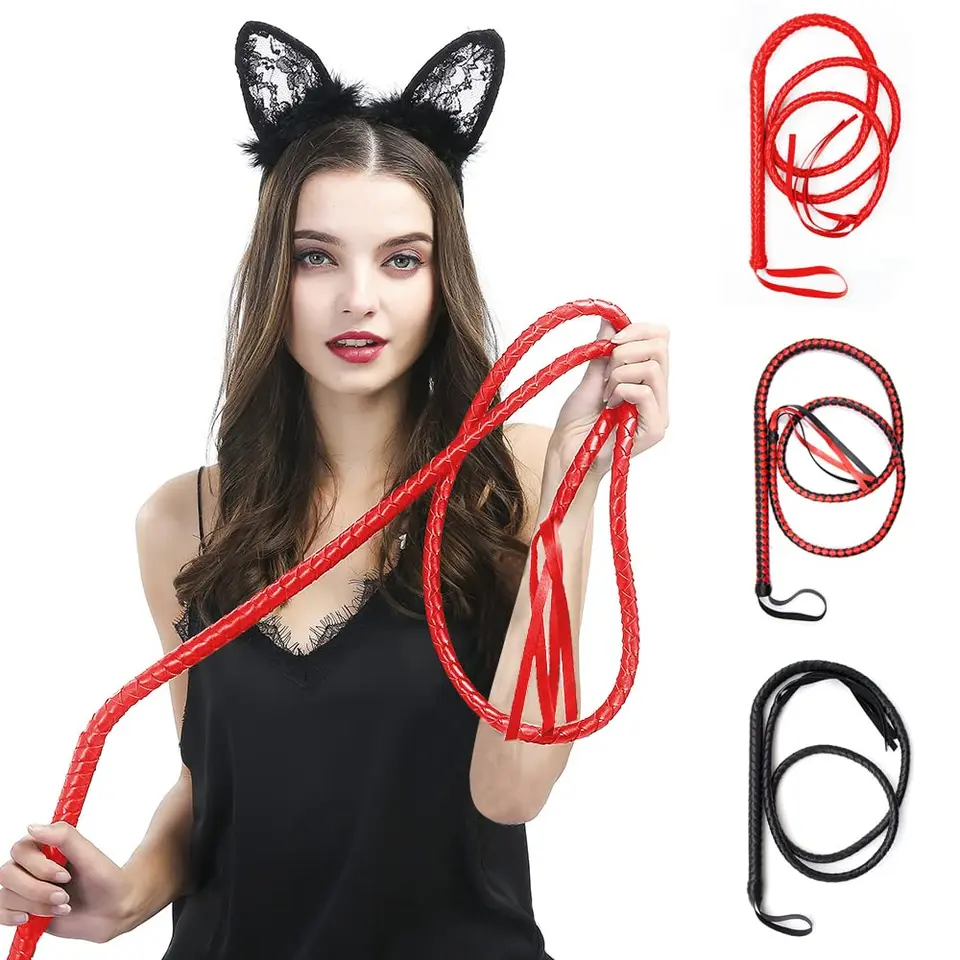 Kôň whip faux kožená rukoväť jazda na koni plodiny výučba výučby nástroja dlhé biče pre pódium Performance Racing Cosplay Cossplay Access