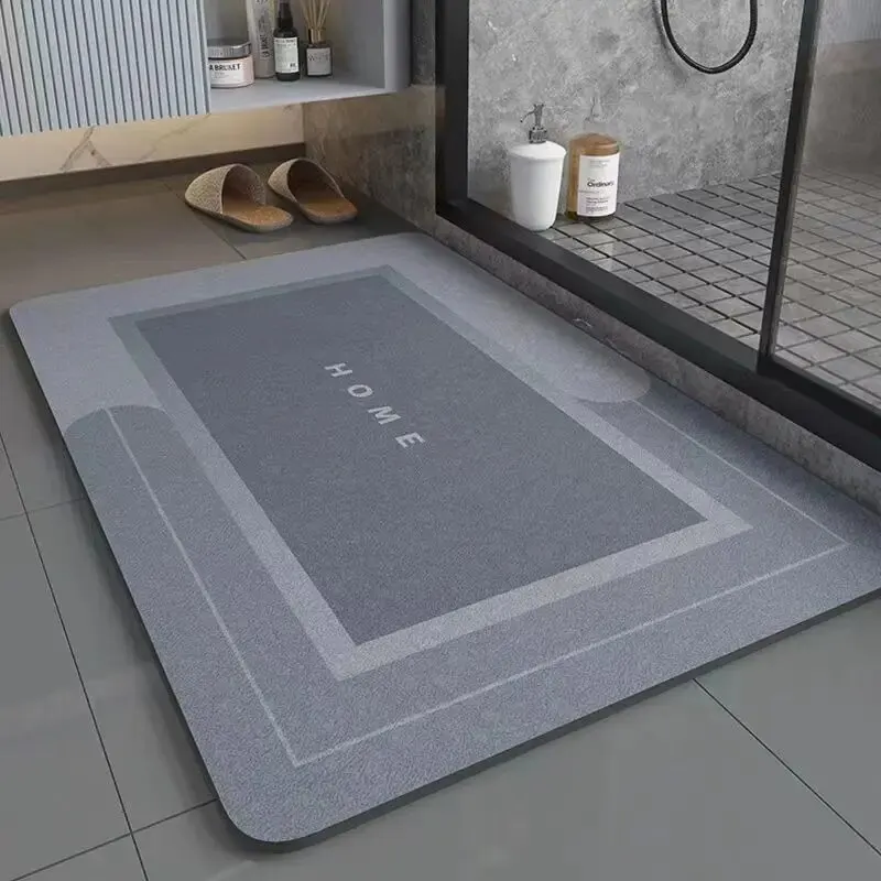 Kúpeľňa absorbčná podlahová podlaha, podlaha anti sklz diatomaceous bahennú rohož, toaletu s rýchlym sušením, rohož pre dvere proti pádu, rohož pre nohy