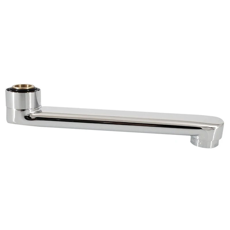 Kúpeľňa Faucet s dlhým nosom výstupný sprchovací kút potrubie 18-40 cm 3/4 '' 1/2 '' nehrdzavejúca oceľ otočná tryska kohútik tap