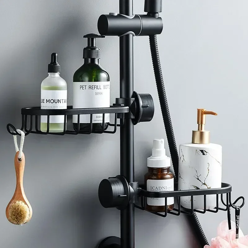 Kúpeľňa Faucet Storage Rack Shower Shower Mydlo držiak kúpeľňa Organizácia sprchovací kút Kúpeľňové doplnky