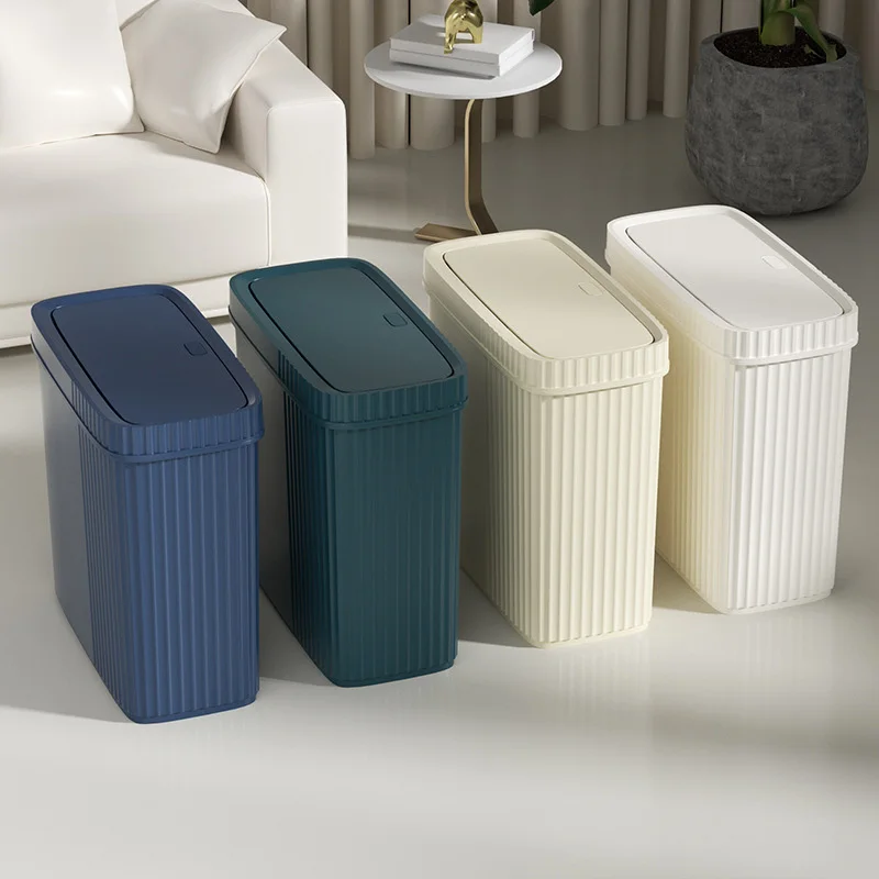 Kúpeľňa Trash môže tlačiť na toaletný odpad z odpadu s krytom zápach úzky odpad z nábreží obývacia izba spálňa odpadkový kôš na odpadky