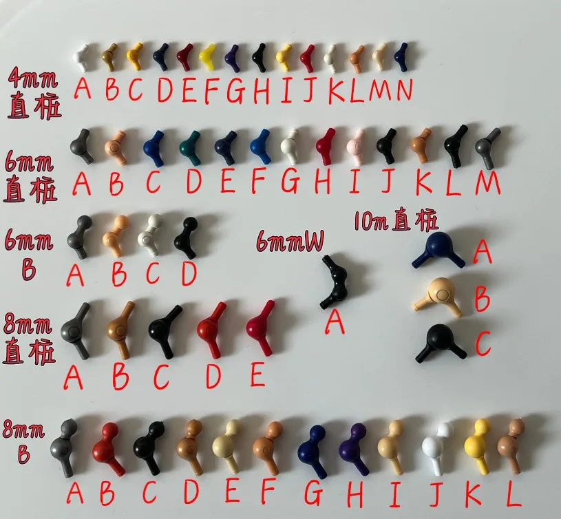 Kĺb pre EVA figma Yamaguchi postava DIY guľôčkový kĺb Moveble SHF figma Mafex diely 4-10 mm