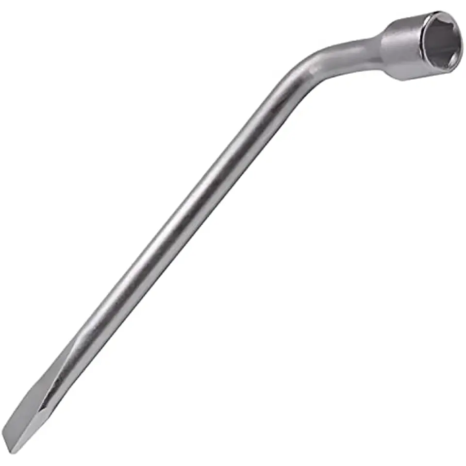 Kľúč na pneumatiku s náhradnou pneumatikou - šesťhranná hlava 17/19/21 mm Slotted End Socket Socket Nástroj, štandardný kľúč pneumatík