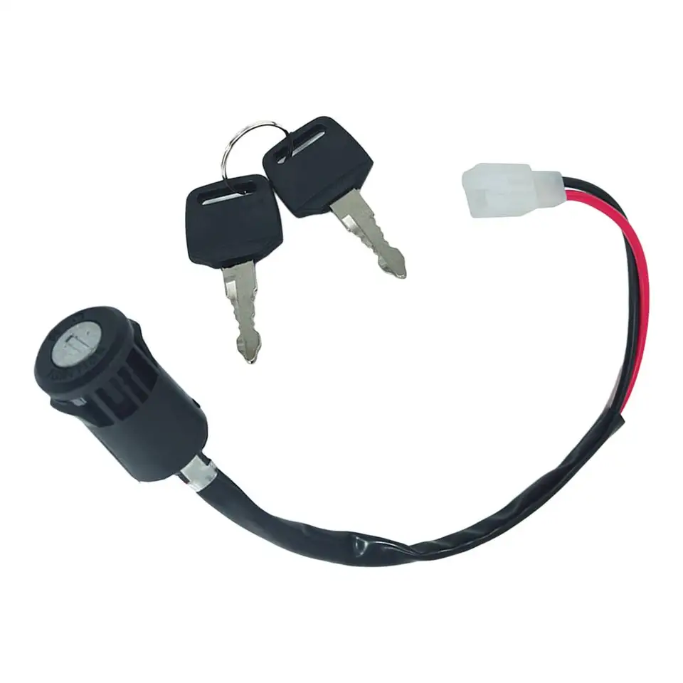 Kľúč pre spínač zapaľovania 2 drôtu Kľúč pre motocykle Elektrické mini Moto Dirt Bicke Bike ATV Quad Go Kart Secootter E-Bike