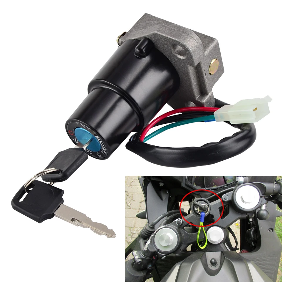 Kľúče zapaľovania motocyklov pre Yamaha YZF-R125 YZF R125 2007 2008 2009 2010 2010 2012 2013 2013 2014 2015