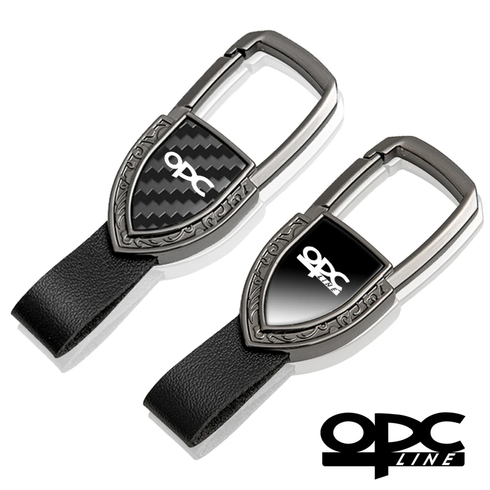 Kľúčenka automobilu Llavero Shield Key Chain Auto pre OPEL OPC OPCLINE ASTRA HJKG VECTRA BC Zafira B CORSA CD CD