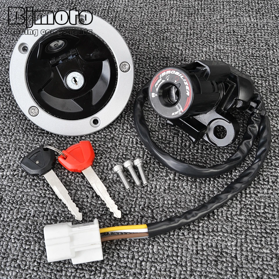 Kľúčová súprava na spínač zapaľovania palivového plynu pre spínač sedadla pre Kawasaki ZX1400 EX650 EX400 Ninja ZX14R 650 400R ER650 ER6N EX650 ER6F