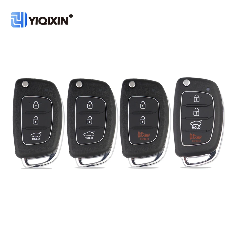 Kľúčové plášť pre auto pre Hyundai Solaris IX35 IX45 Elantra Santa Fe Hb20 Verna I10 i20 i40 Sonata i30 Mistra Tucson Accent Kia No Logo