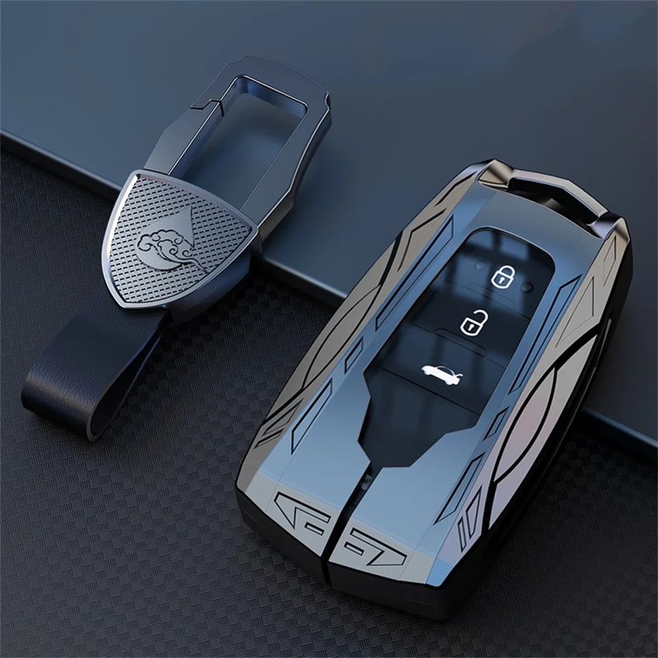 Kľúčové puzdro auta pre Toyota Prius Camry Corolla C-HR CHR RAV4 Prado IZOA Levin Avalon 2018 2019 2020