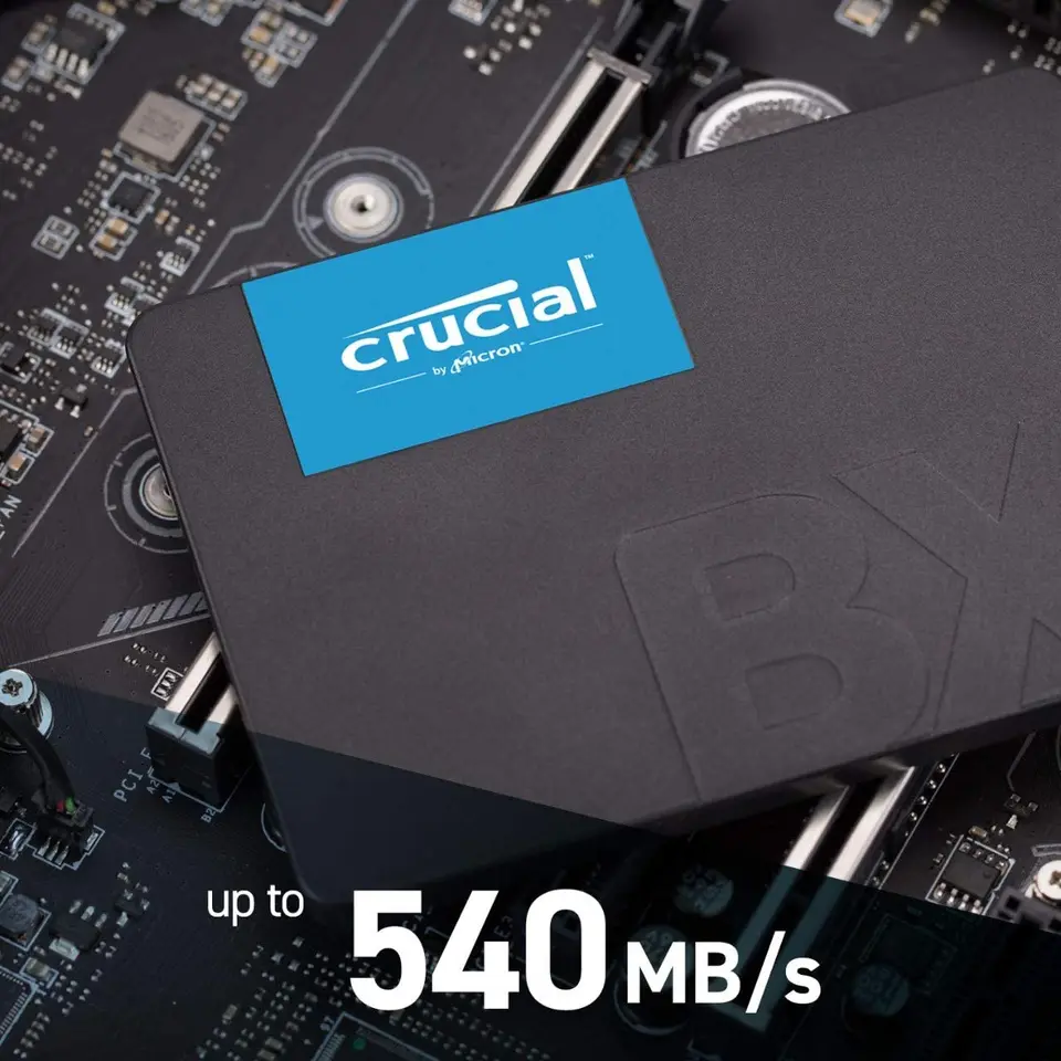 Kľúčový BX500 1000 GB 500 GB 3D NAND SATA 2,5-palcový vnútorný SSD, až 540 MB/s, jednotka solídneho stavu