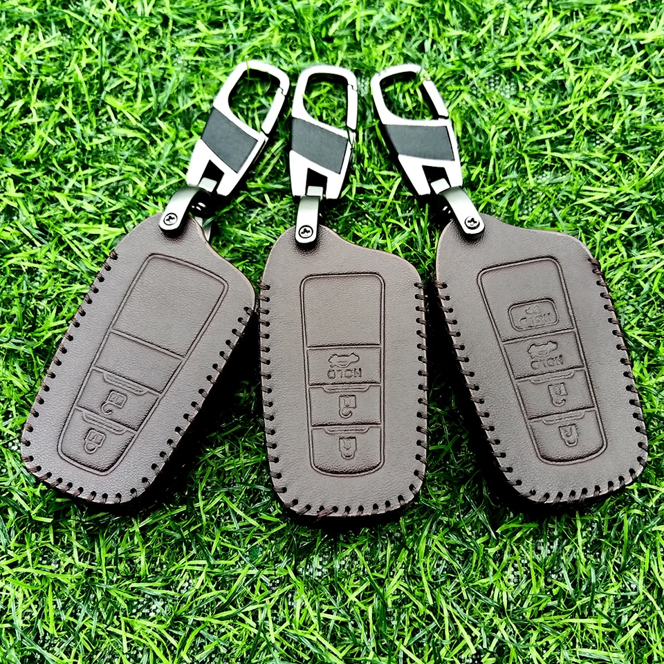Kľúčový kryt auta pre Toyota Corolla RAV4 Camry 70 Chr PRADO 150 Highlander Key Držiteľ držiaka Príslušenstvo FOB 2 3 4 Gombíky