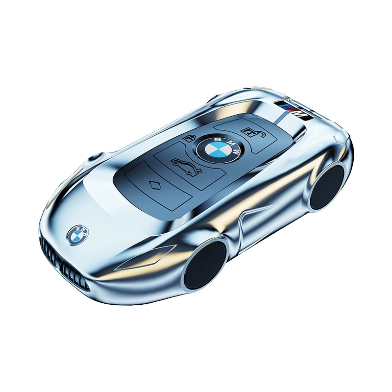 Kľúčový kryt BMW 2024 3 Series 1 Series 530 525 1 séria IX3x1x3x5x4x6 Car Buckle I3 Universal High-End Creative Creative Auto Cover