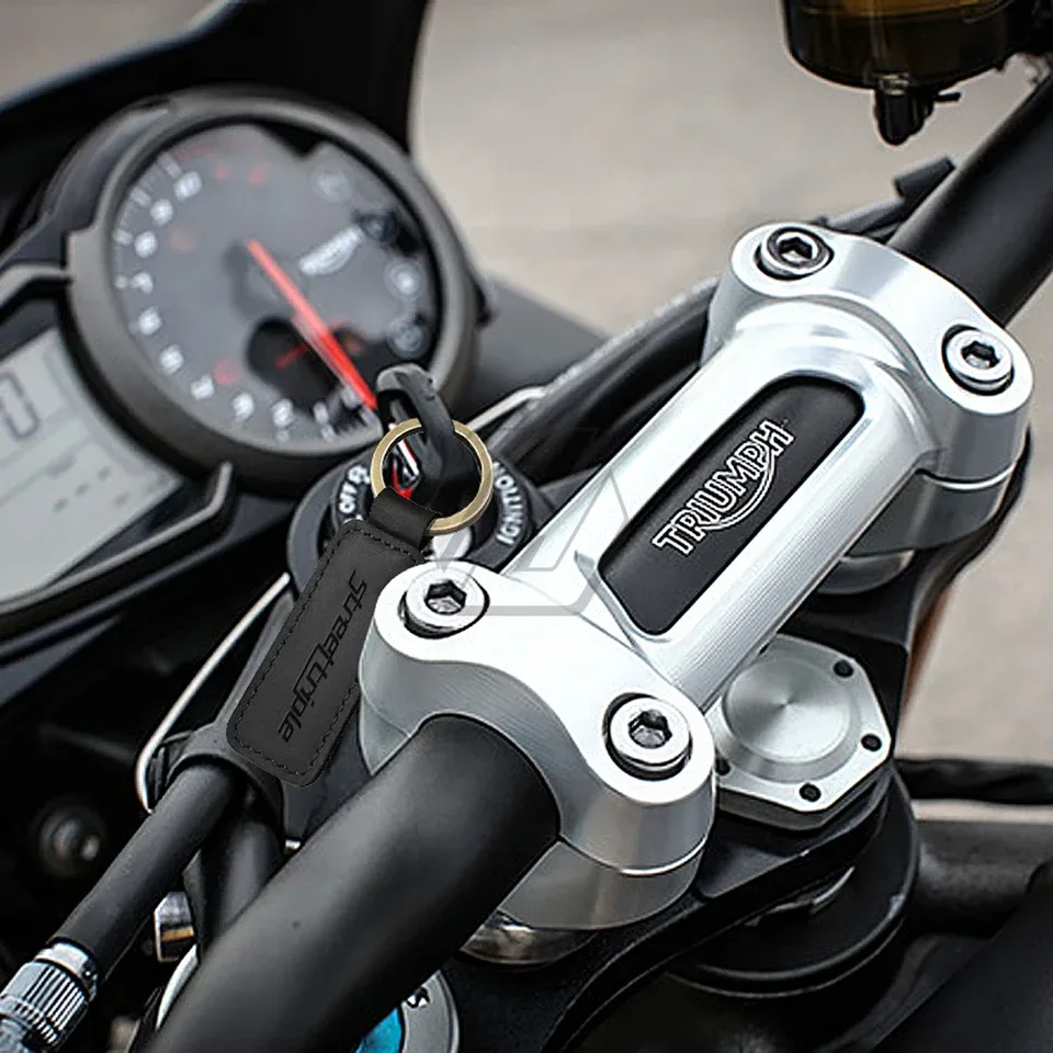 Kľúčový prsteň kľúča motocykla sa hodí pre Triumph Street Triple 675 765 R Rs