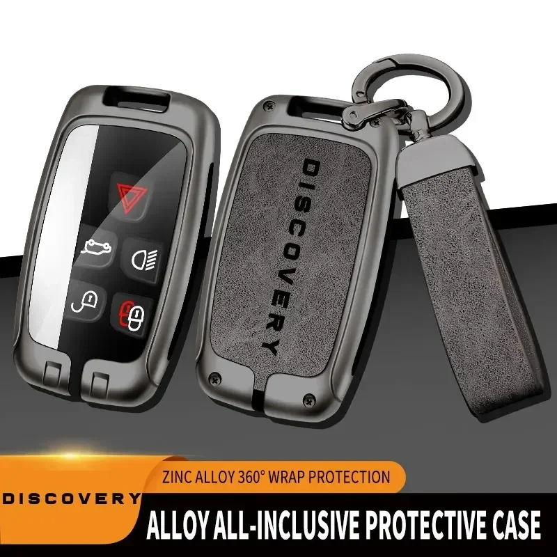 Kľúčový prípad automobilu zink zinok pre Land Rover Discovery Dis Remote Control Discovery pre Land Rover Key Cover Automatické príslušenstvo