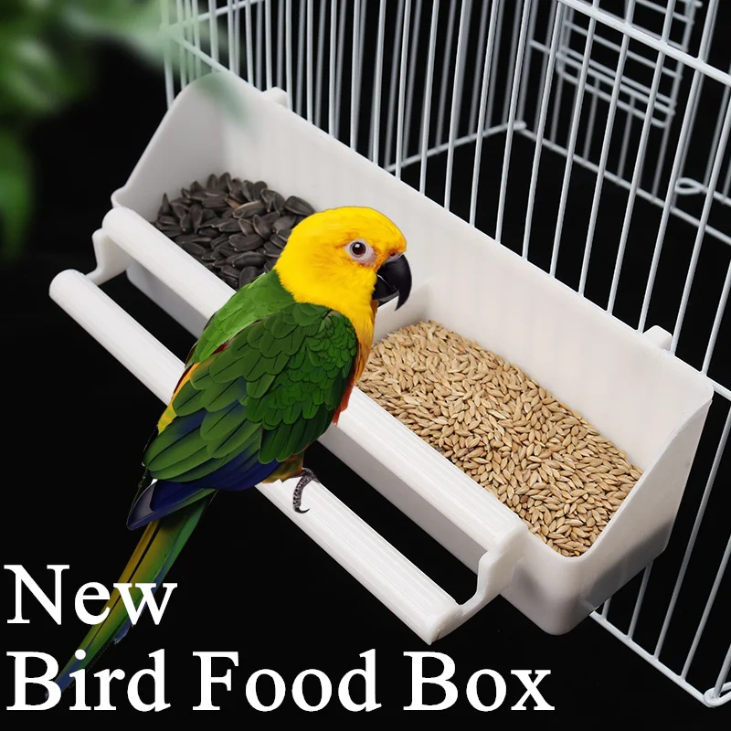 Kŕmenie kŕmenia vtákov ľahké čistenie Palerový cockatiel Food Feeder Opätovne použiteľný papagáj pre domáce zvieratá Pet Supplies рыбалка фидерul
