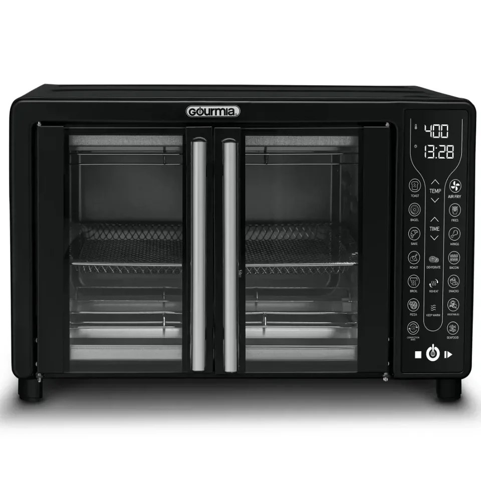l Francúzsky hriankovač rúry pre dverové vzduchové fritézy, čierna