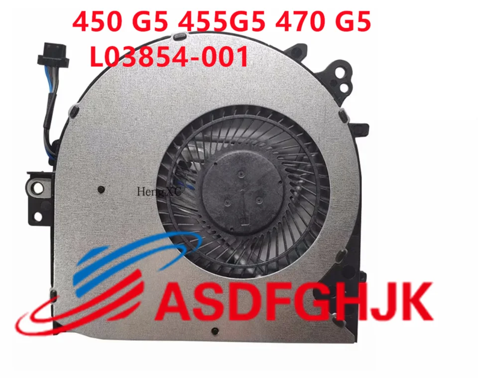 L03854-001 pre HP Probook 450 G5 455 G5 470 G5 ventilátor s chladičom 4pin Cooing ventilátor CPU Heatsink s ventilátorom