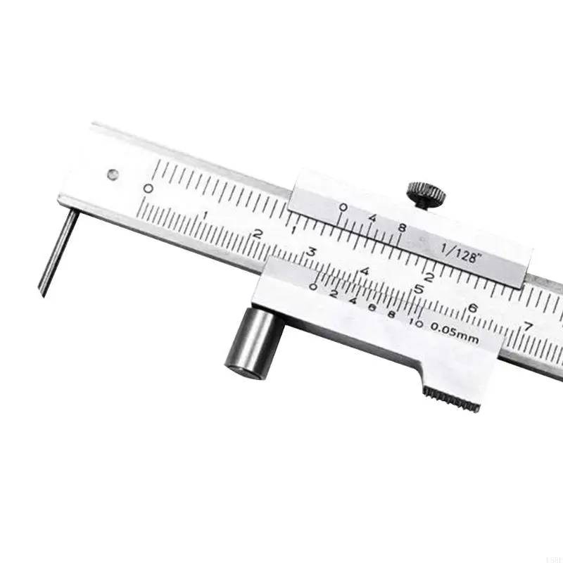 L5BF Vernier Caliper 0-20cm Označenie merania pravítko Prenosné paralelné označenie Nástroj na meranie nástroja na spracovanie dreva