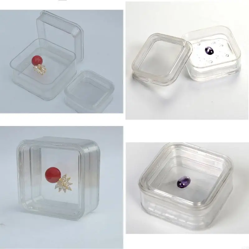 L74D Prenosná elasticita membrána Transparentné 3D plávajúce displej Storage Storage Box