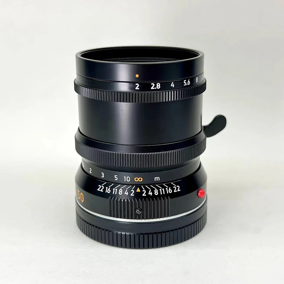 Laboratórium ľahkej šošovky 50 mm f2 spii Plne kompatibilné pre Leica All M-Mount M. M6 M240 M9 Čierna mosadz a čierna farba s mosadzovaním a chrómom