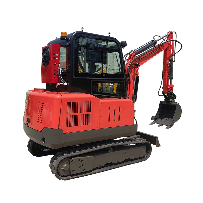 Lacná cena 2,5ton Mini Crawler Strong Epacitor EPA Diesel Small Digger New Bagger 3.5ton Mini rýpadlo prispôsobený