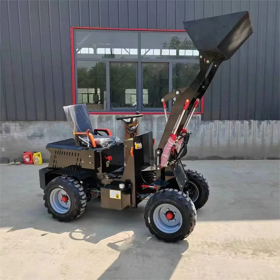 Lacný 400 kg-6ton Mini rysy nakladače kolies Mini predný koncový nakladač Small nafta/elektrický nakladač ceny