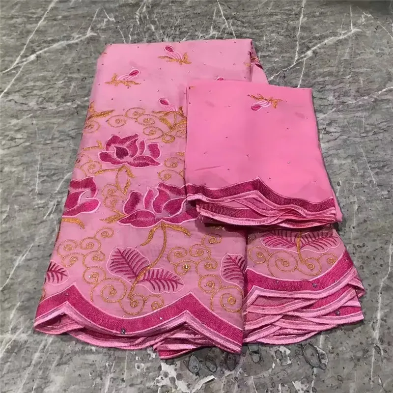Lafaya African Lace Tkanina Vysoko kvalitná bavlnená švajčiarska švajčiarska čipka s kameňmi Najnovšia nigérijská čipka s čipkami vyšívacie tkaniny 2p244