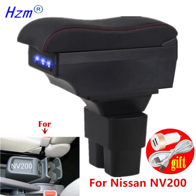 Lakťová opierka pre nissan NV200 lakťovú skrinku pre Nissan NV200 Evalia Storage Box Interiér vyhradený dodatočný doplnok k auta