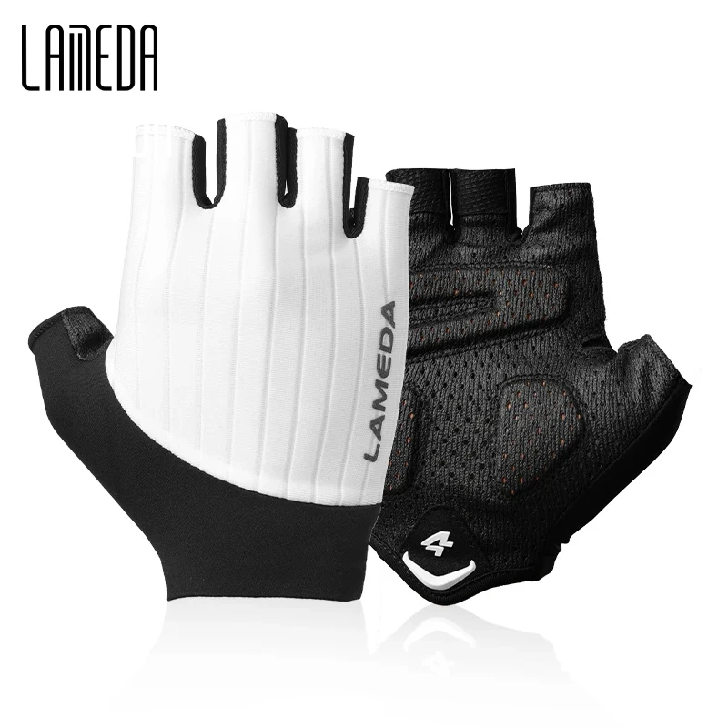 Lameda Bicycle rukavice Half Finger High Elasticity Pánske cyklistické rukavice proti letným rukavíc