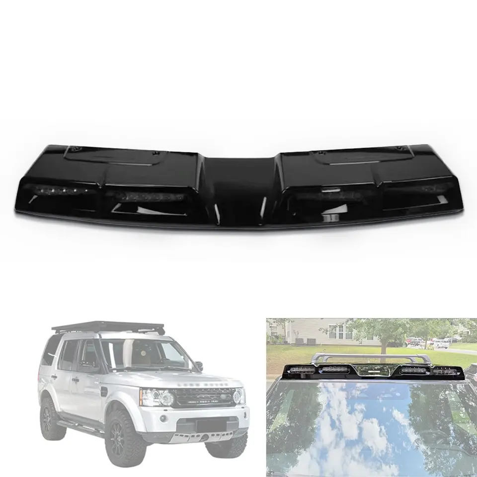 LAMP MODEL Strešná horná osvetľovacia lišta s LED DRL pre Land Rover Discovery 4 2010-2016 Topové tyče Strešné tyčinky LED LED DOPRAVY