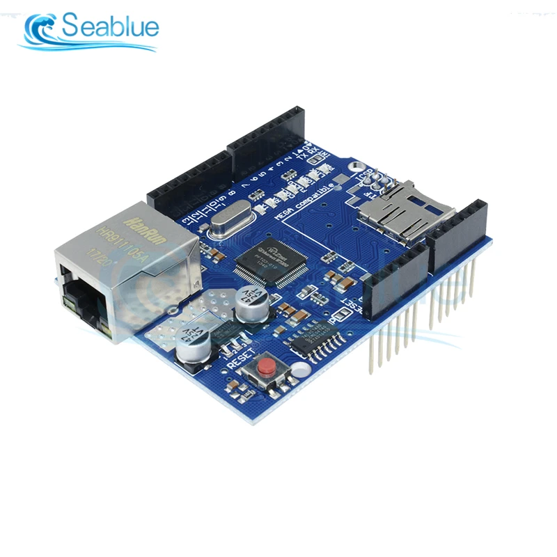 LAN ETHERNET W5100 R3 SHIELD MODUL MICRO-SD W5100 TCP/IP RADA NIEČO RADA pre ARDUINO DUEM Mega 2560 ONE