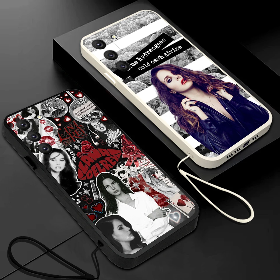 Lana del Rey Singer Kraft Case pre Samsung A54 A34 A73 A53 A33 A23 A14 A13 A03 A03S A04 A72 A52 A52S A32 A32 A22 A22 A12 A51 4G 5G 5G 5G 5G