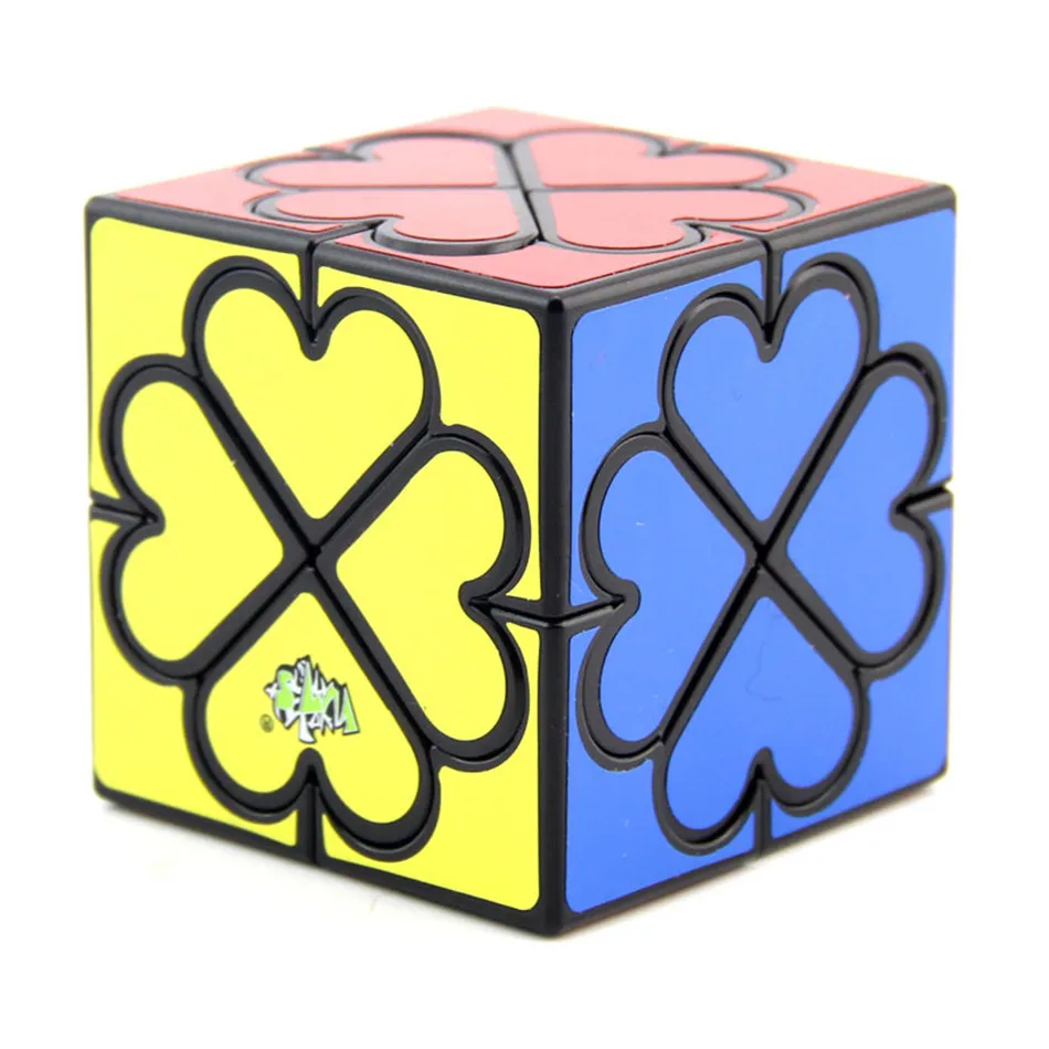 Lanlan srdečný ôsmy osem osi Magic Cube Speed ​​Puzzle Game Cubes Vzdelávacie hračky pre deti deti narodeniny darček