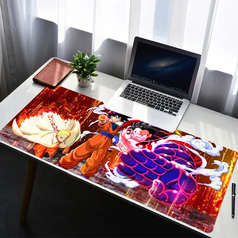Laptop Office Office Mat MousePad Gaming Non-Slip Deskmat D-Dragons B-Balls Mouse Pad Pad Gamer Adsess Desk Mats