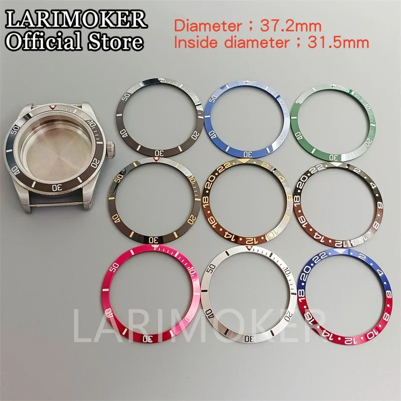 Larimoker 37,2 mm Vysoko kvalitný titánový/ keramický ráme