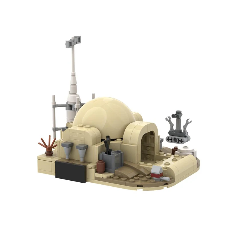 Lars Homestead Modular MOC Creative Street View Model Building Blocks Architektúra DIY vzdelávacie montážny model hračky darček