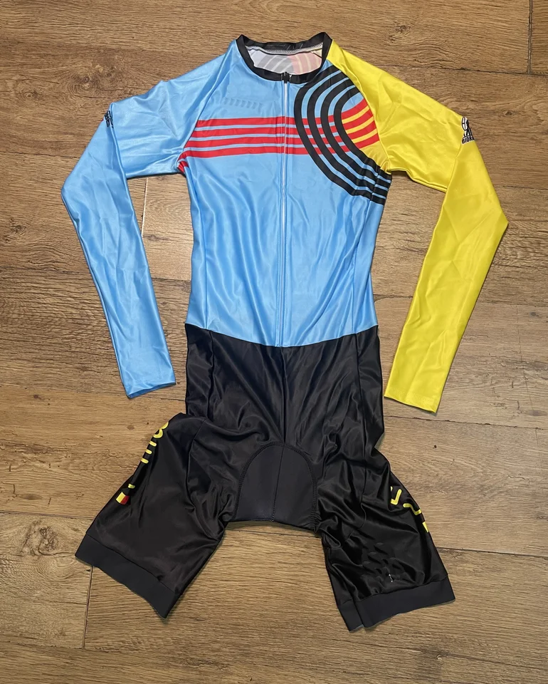 Laser strih Skinit Belgicko Národný tím Bodysuit s dlhým rukávom Cycling Jersey Bike Bicykel oblečenie maillot ropa ciclismo