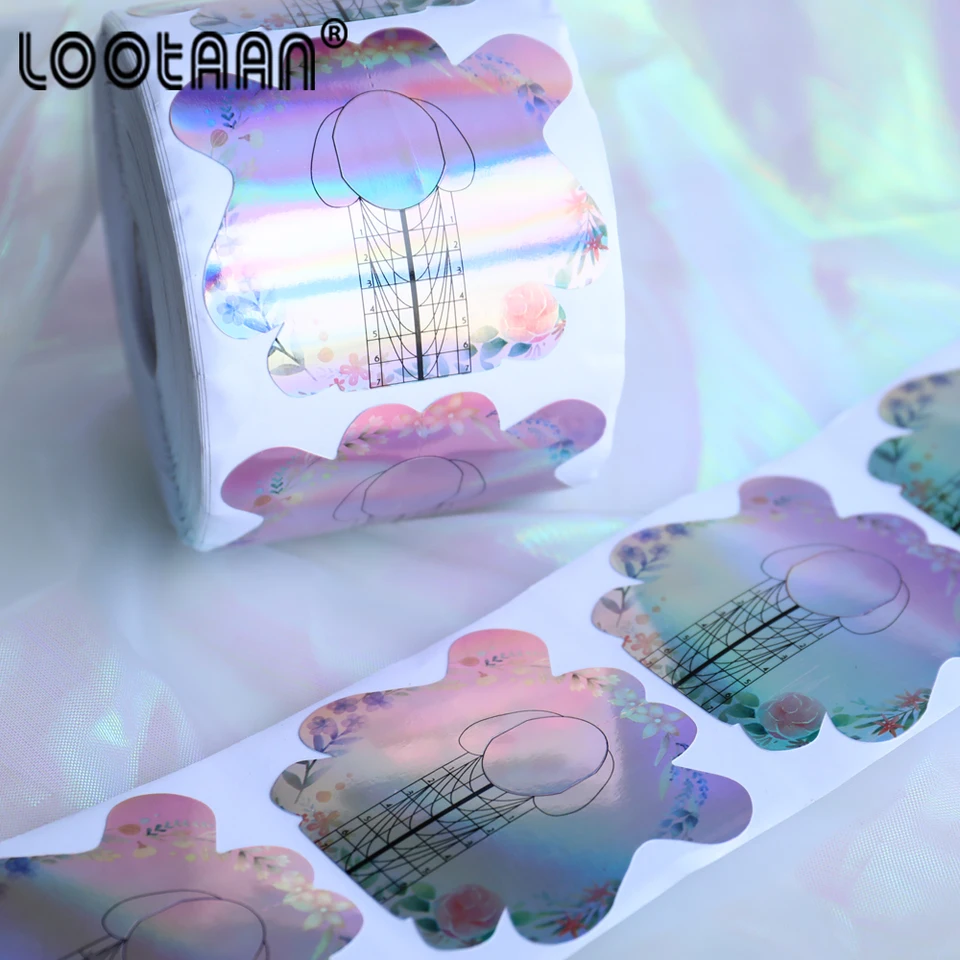 Laserové nechtové formy 100/300ks
