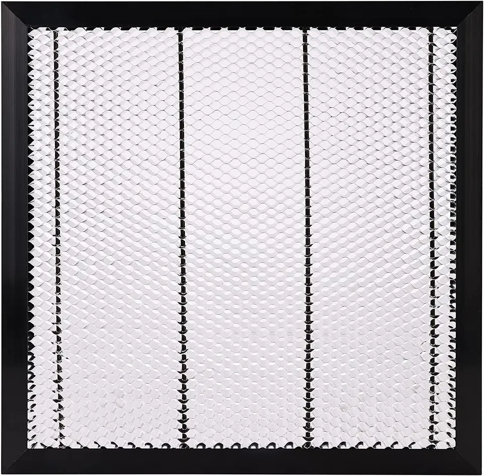 Laserový plástový panel 300x200 mm pracovný stolík oceľová plošina pre CO2 Laser Cutting Grangír